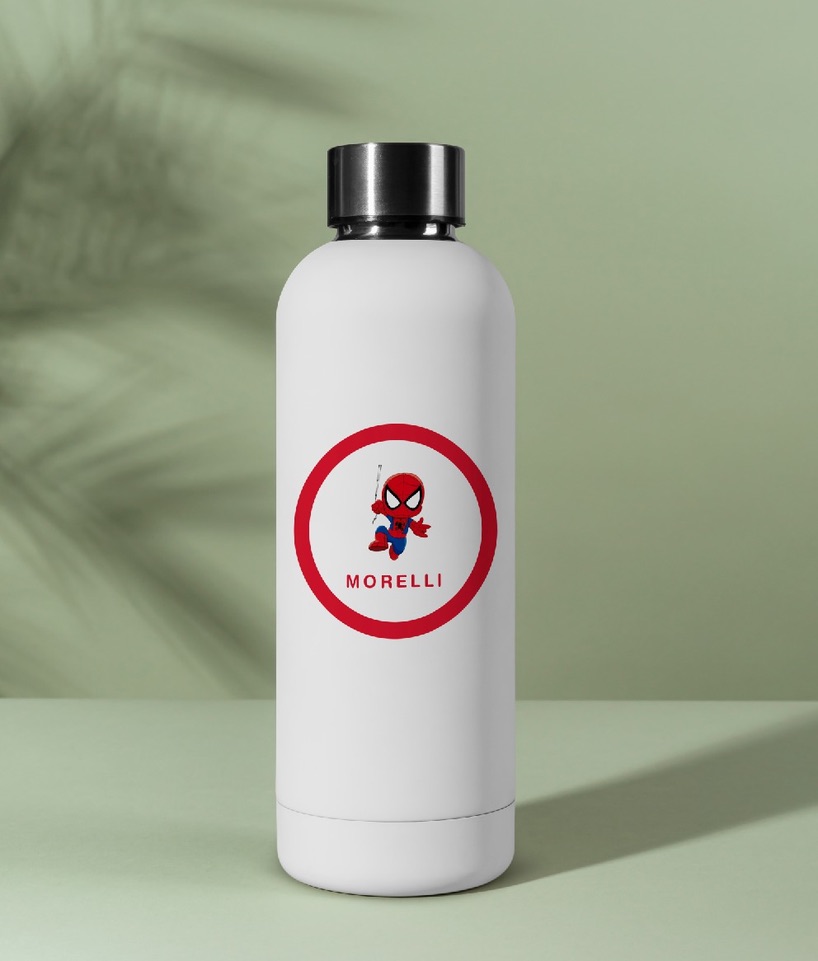 etiquetas escolares lavables - spider