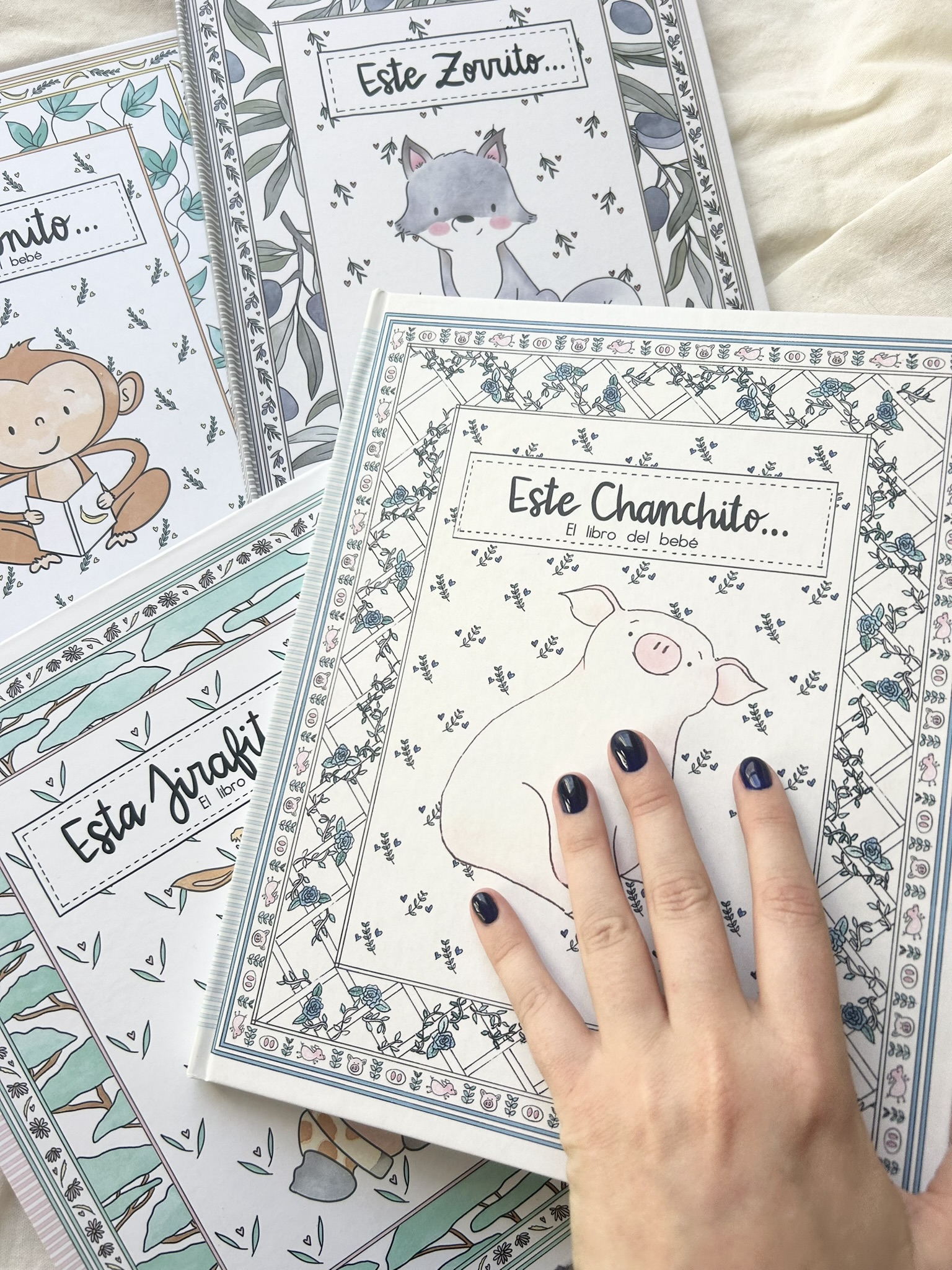 ilustrado libro para nacimiento